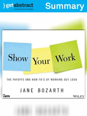 cover image of Show Your Work (Summary)